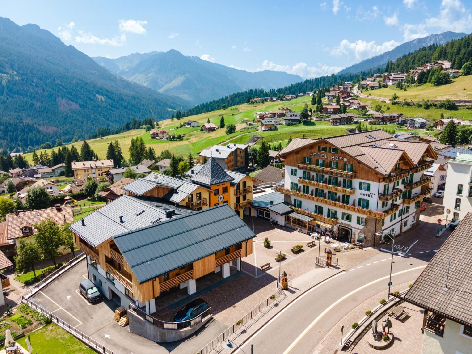 Hotel Rosa Wellness & Spa Vigo di Fassa Luaran gambar